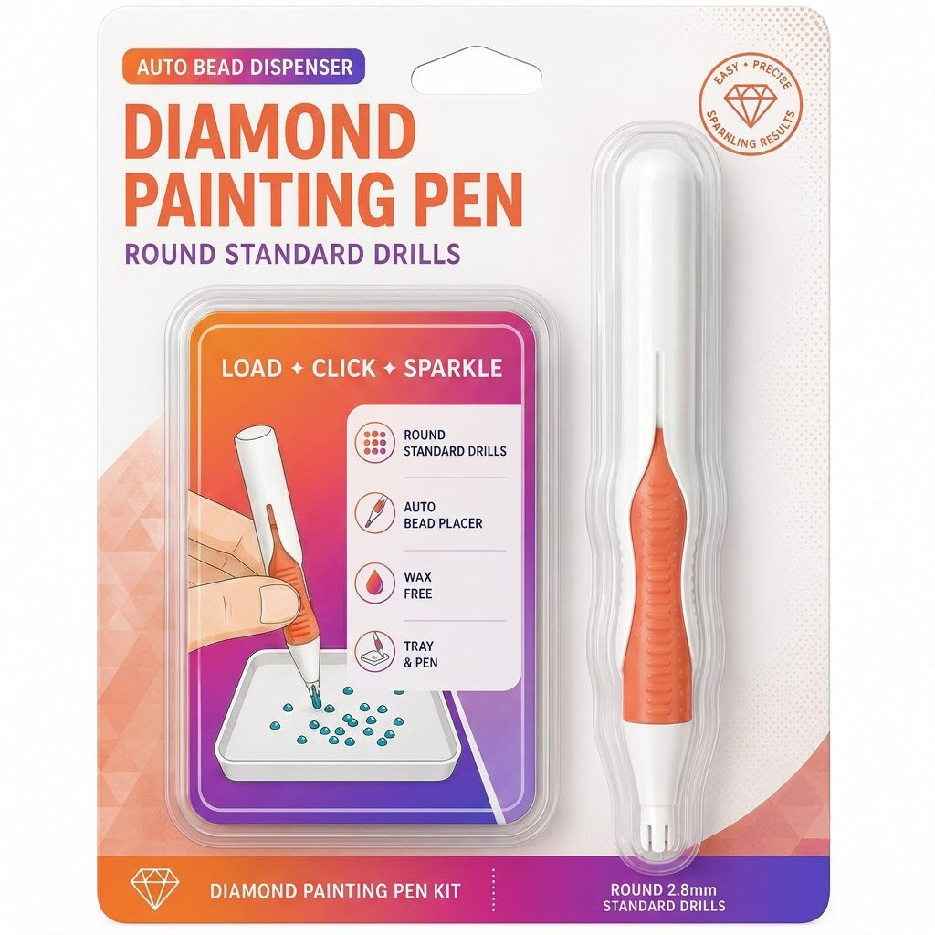 🔥Last Day 50% OFF - 💎 Automatic Diamond Painting Bead dispenser(📦Buy 2 Free Shipping)