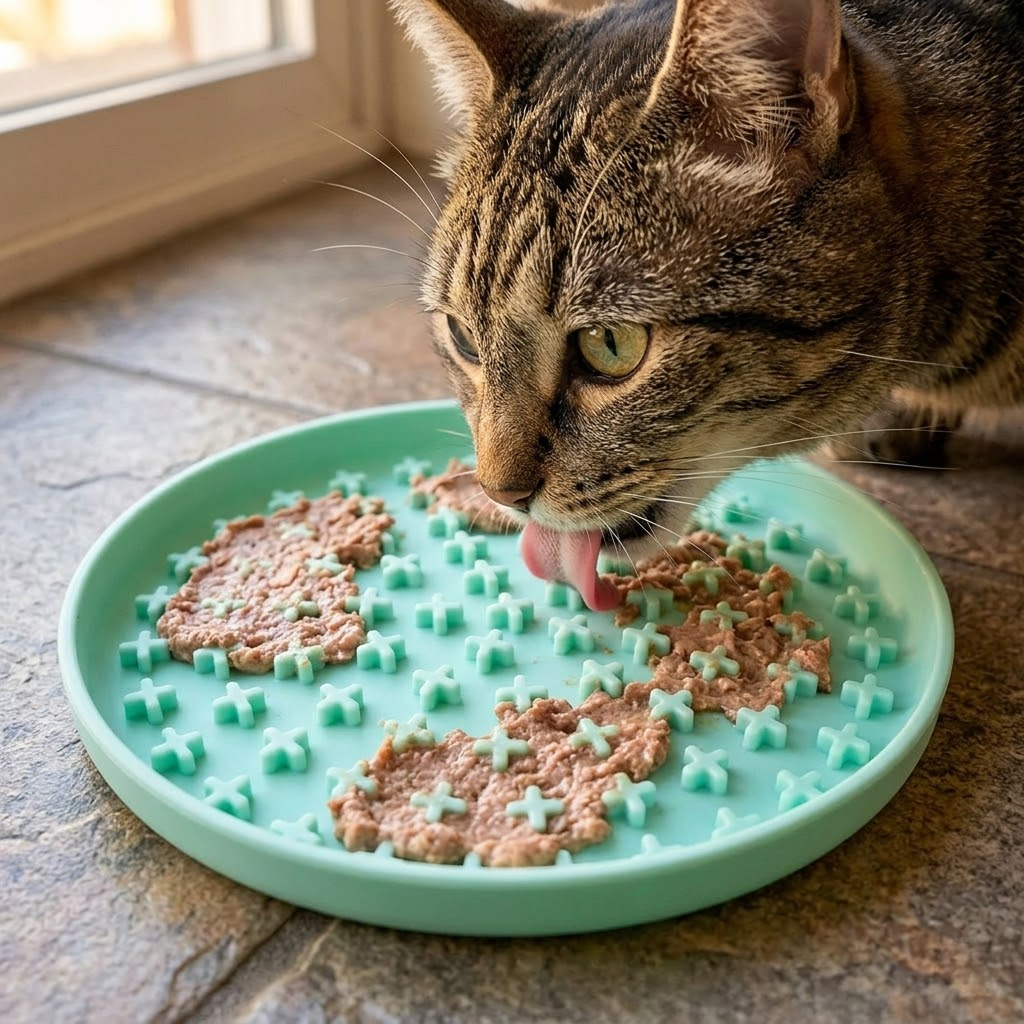 Silicone Pet Slow Feeder & Licking Bowl