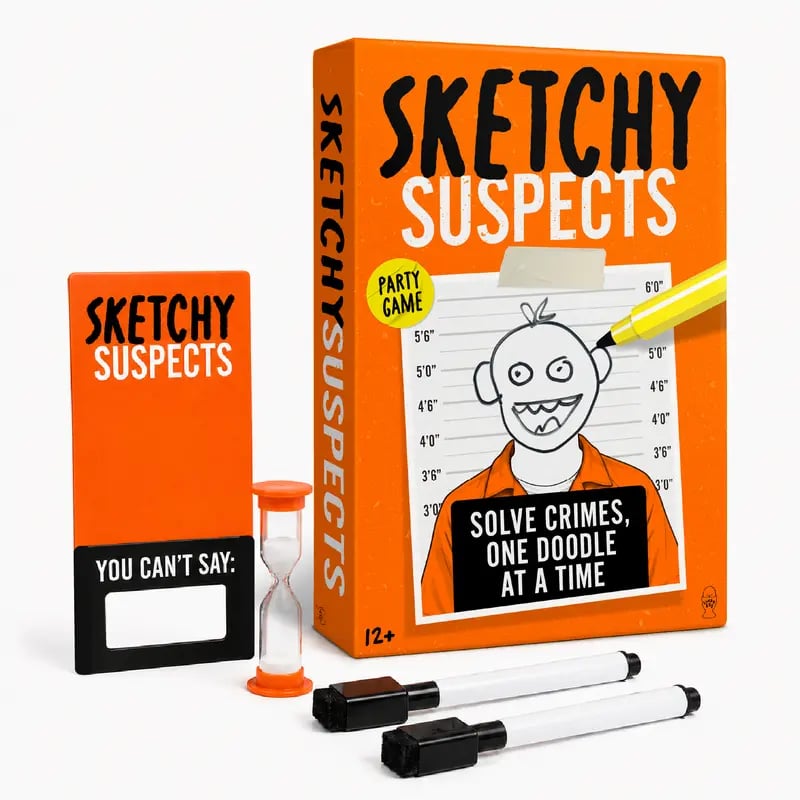 🚨The Funniest Police Sketch Party Game for Family & Friends✏️😂