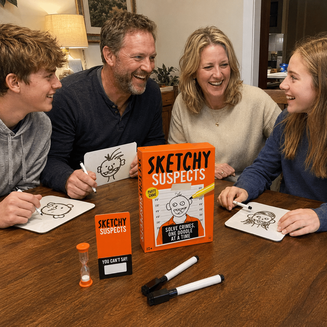 🚨The Funniest Police Sketch Party Game for Family & Friends✏️😂