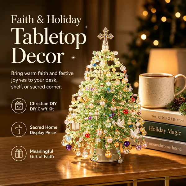 🔥Last Day 50% OFF - 🎄✨DIY Your Own Light-Up Crystal Tree for Your Desk!🎅