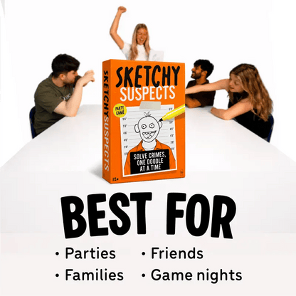 🚨The Funniest Police Sketch Party Game for Family & Friends✏️😂