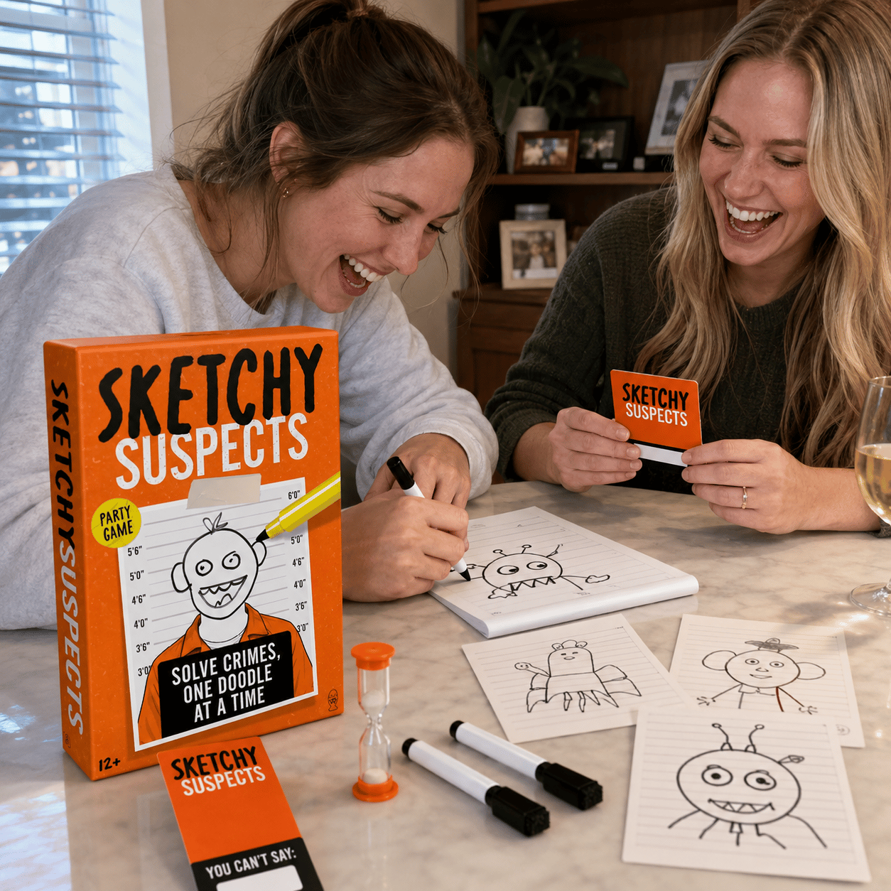 🚨The Funniest Police Sketch Party Game for Family & Friends✏️😂