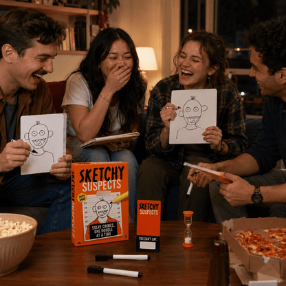🚨The Funniest Police Sketch Party Game for Family & Friends✏️😂