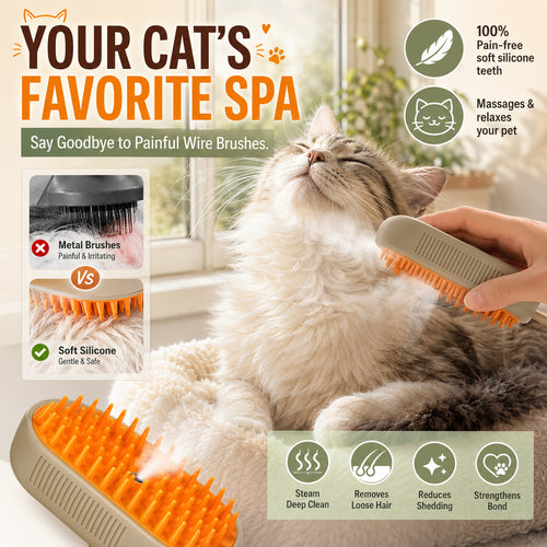 🐾 Less Loose Fur 💛 Gentler Grooming 😺 A Happier Cat