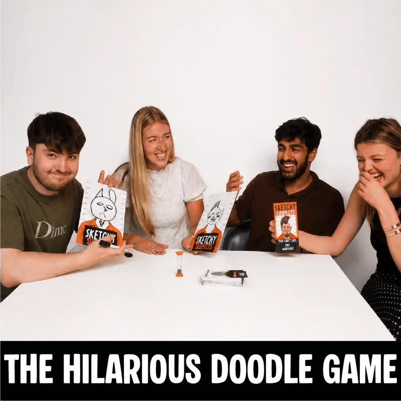 🚨The Funniest Police Sketch Party Game for Family & Friends✏️😂