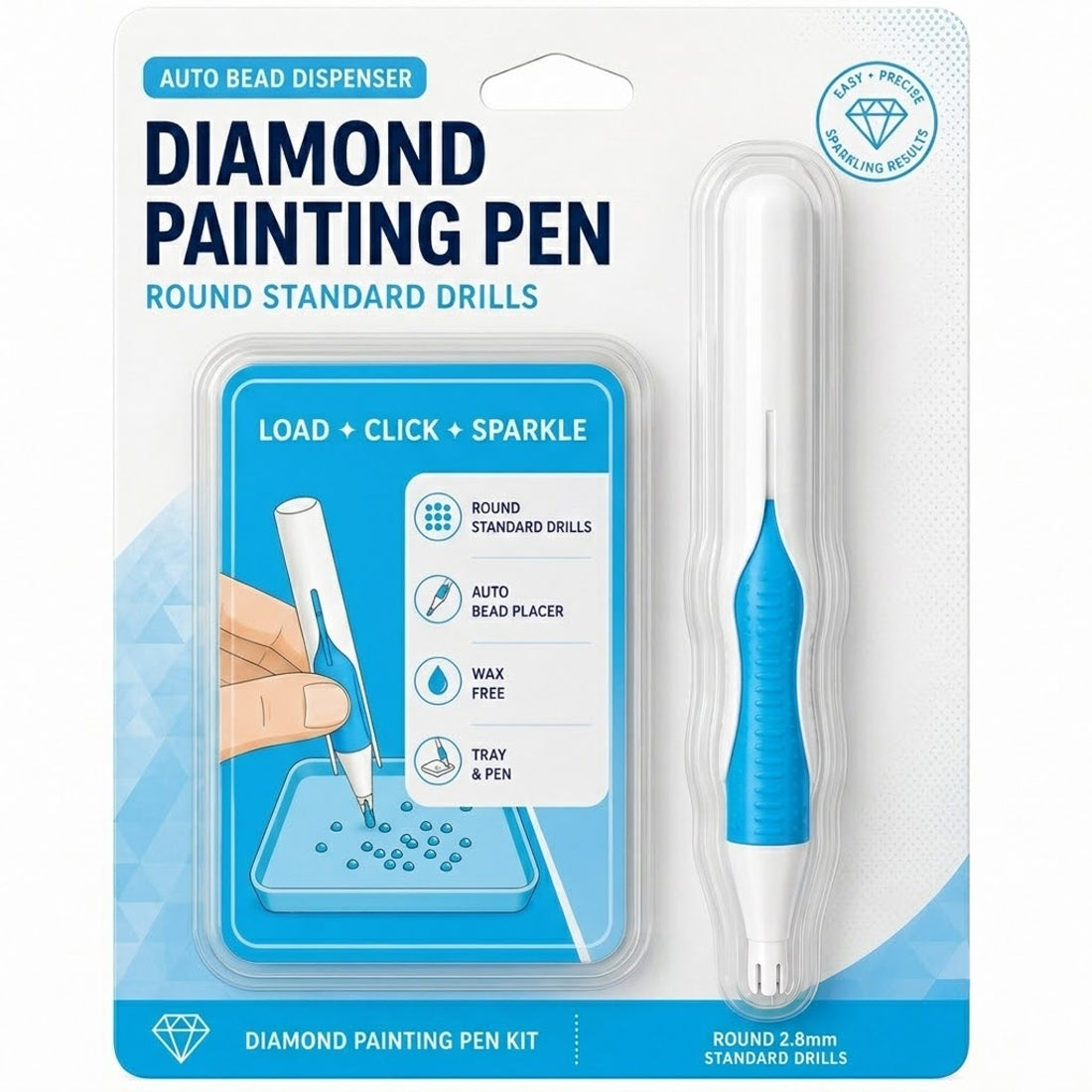 🔥Last Day 50% OFF - 💎 Automatic Diamond Painting Bead dispenser(📦Buy 2 Free Shipping)