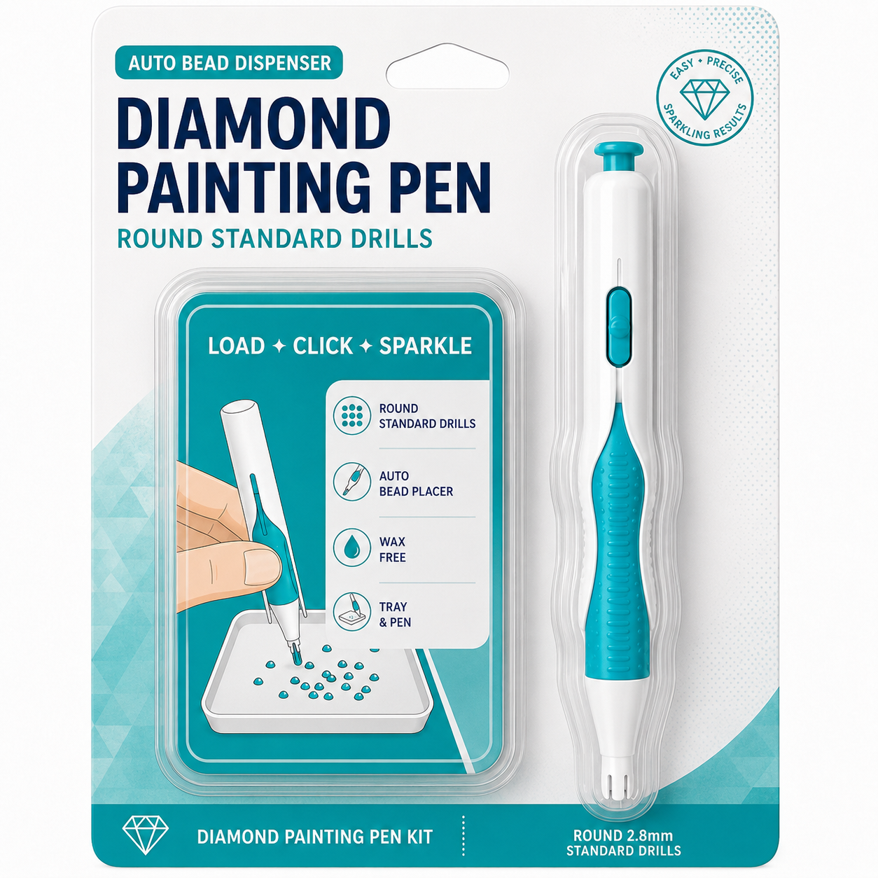 🔥Last Day 50% OFF - 💎 Automatic Diamond Painting Bead dispenser(📦Buy 2 Free Shipping)