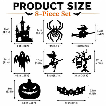 🔥LAST DAY 49% OFF |Set the Spooky Vibe in Seconds with the 8-Pack Glowing Halloween LEDS